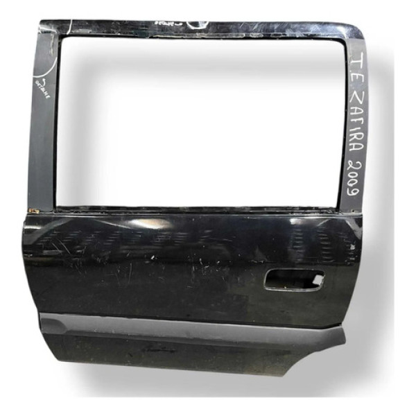 Porta Traseira Esquerda Chevrolet Zafira 2.0 2008/09 Detalhe Traseira Esquerdo Preto