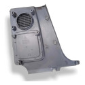 Moldura Coluna Porta Direita Chevrolet Montana 2004 93302694 Cinza