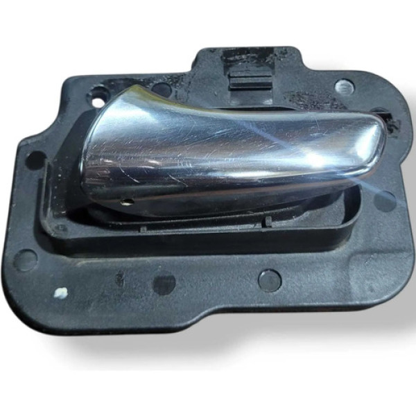 Maçaneta Interna Traseira Esquerda Gm Vectra 2000 - 09134969 Branco Traseira