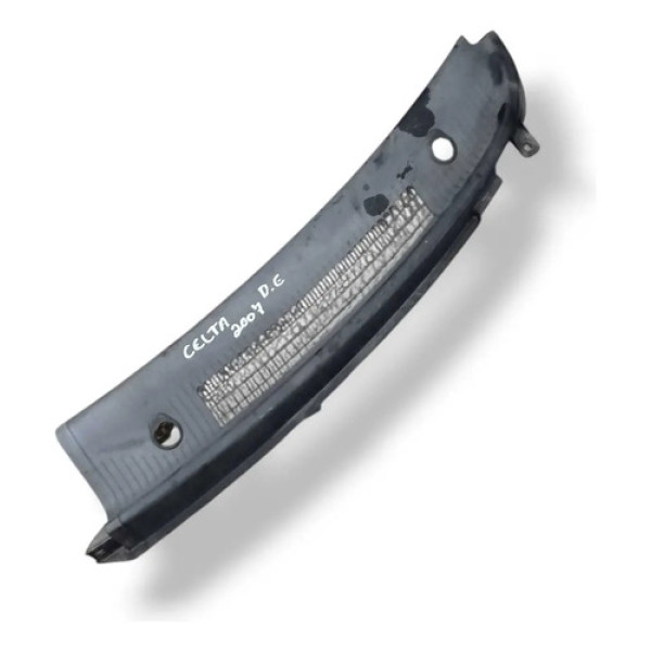 Grade Churrasqueira Esquerda Chevrolet Celta 2007 93397103 Preto Texturizado