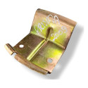 Suporte Maçaneta Externa Traseira Direita Prisma 2009 2010 Prateado Traseira
