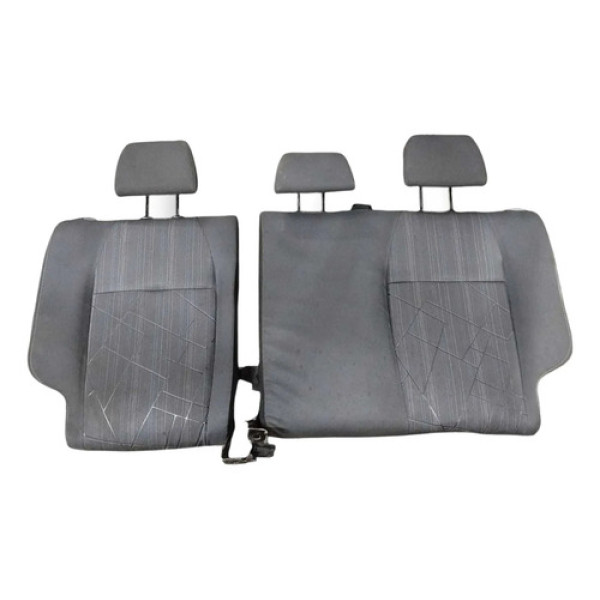 Encosto Banco Traseiro Peugeot 208 2016 2017 2018 2019 Preto