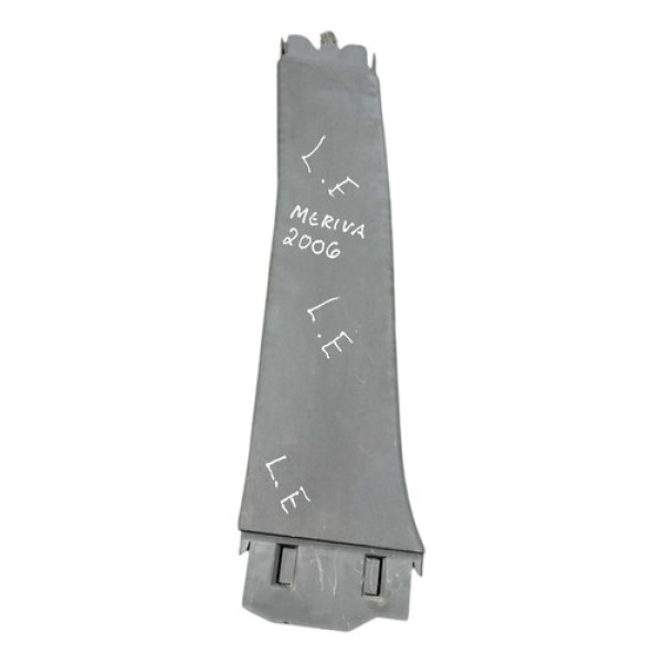 Moldura Coluna Esquerdo Chevrolet Meriva 2006 2007 93392499 Cinza