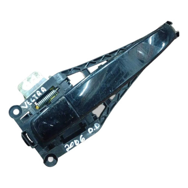 Maçaneta Externa Dianteira Direita Gm Vectra 2006 93337369 Preto Dianteira