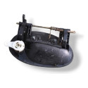 Maçaneta Externa Dianteira Esquerda Gm Celta 2002 93260871 Preto Dianteira