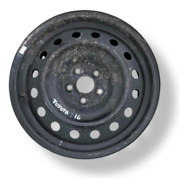 Roda Ferro Aro 16 Toyota Corolla 2011 2012 2013 2014 2015 Preto