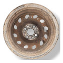 Roda Ferro Aro 13 4 Furos Chevrolet Gm Corsa Celta Classic Preto