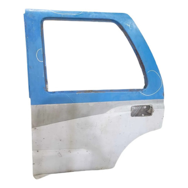 Porta Traseira Esquerda Chevrolet Blazer 2009 2010 Detalhe Traseira Esqueda Azul