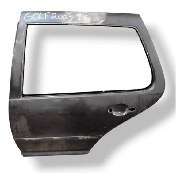 Porta Traseira Esquerda Volkswagen Golf 2002 2003 2004 2005 Traseira Esquerdo Cinza