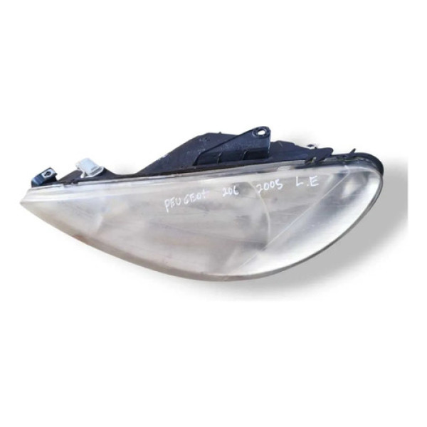 Farol Esquerdo Peugeot 206 2001 2002 2003 A 2006 085501120l Esquerdo/motorista