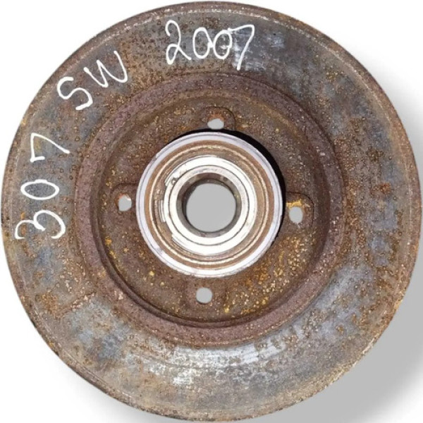 Disco Freio Traseira Esquerda 2.0  Peugeot 307 Sw 2007 2008