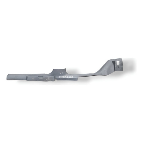 Soleira Lateral Direita Chevrolet  Corsa 1.0 2003 93363168 Prateado