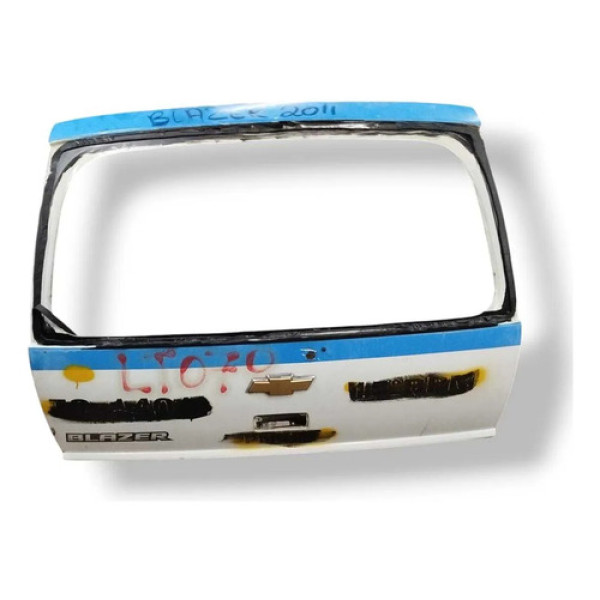 Tampa Traseira Porta Malas Chevrolet Blazer 2.4 2010 A 2012 Branco