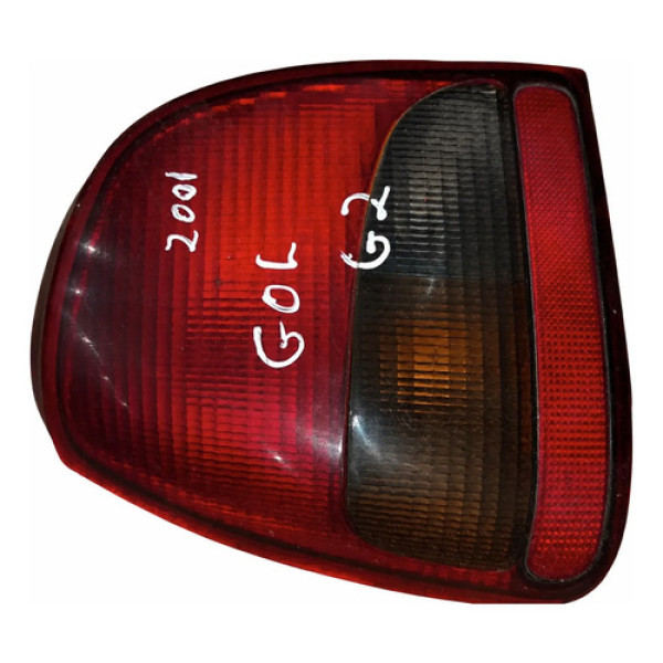 Lanterna Traseira Esquerda Volkswagen Gol G2 2001 377945111 Esquerdo/motorista Vermelho