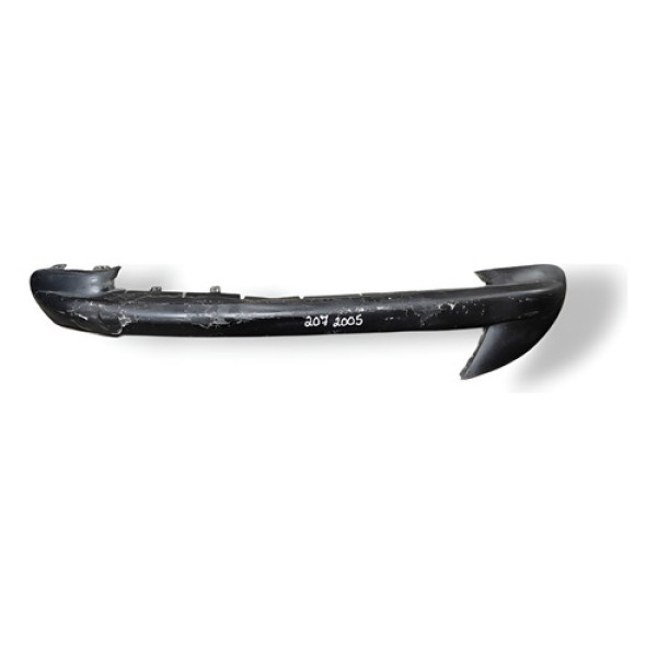 Moldura Borrachão Parachoque Dianteiro Peugeot 207 2005 2006