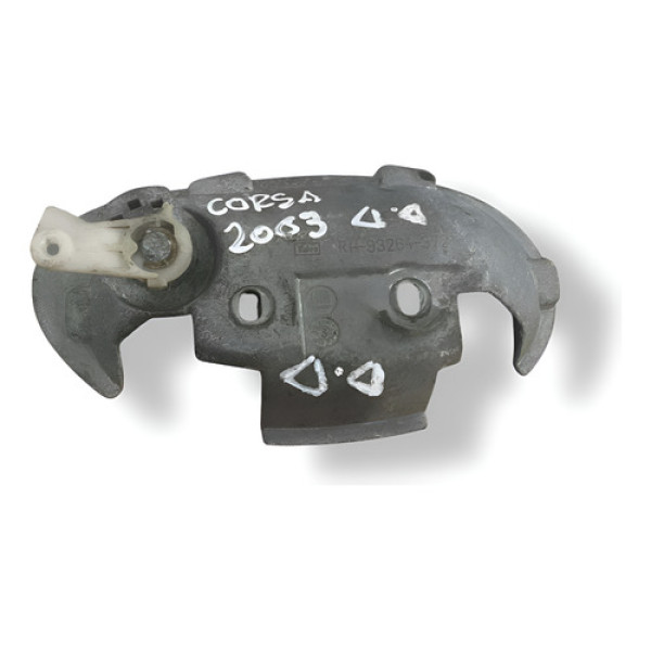Suporte Maçaneta Dianteiro Direito Chevrolet Corsa 93264372 Vermelho Dianteira