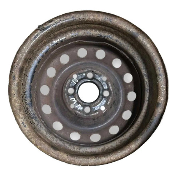Roda Ferro Avulsa Aro 13 Volkswagen Gol G4 Preto