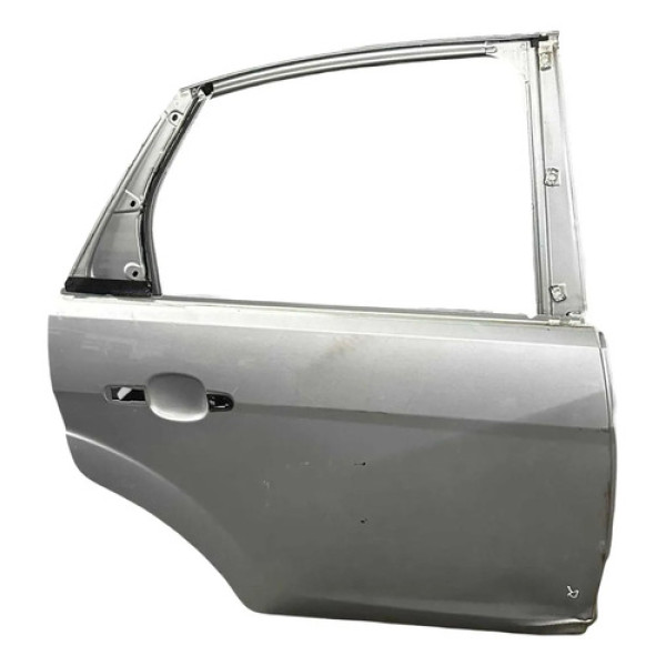 Porta Traseira Direita Ford Focus Sedan 2012 2013 Detalhe Traseira Direita Prateado