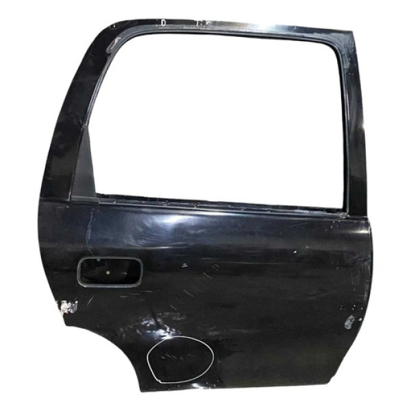 Porta Traseira Direita 1.0  Chevrolet Classic 2008 Detalhe Traseira Direita Preto