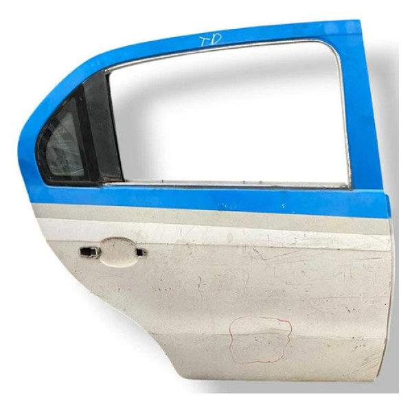 Porta Traseira Direita Voyage Gol G6 2014 A 2016 Com Detalhe Traseira Direita Branco