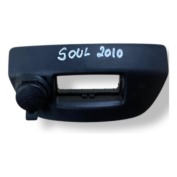 Moldura Painel Central Usb Kia Soul 1.6 2010/2011 847462k100 Cinza