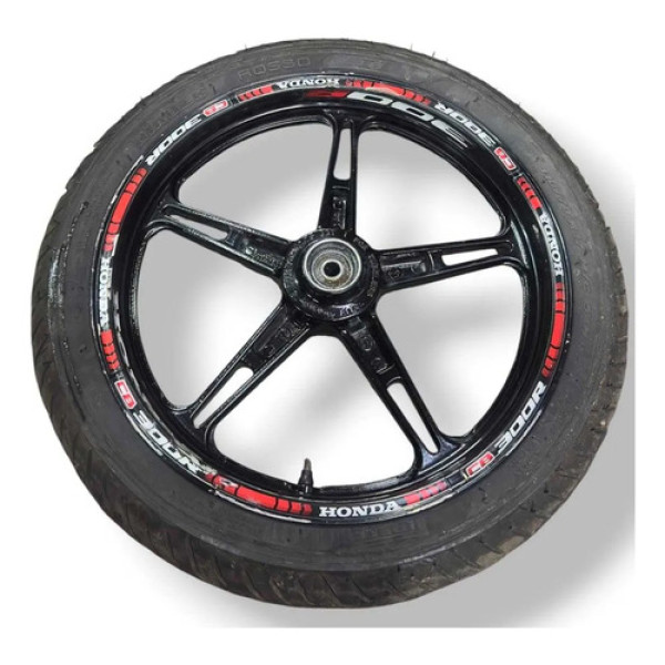 Roda Liga Dianteira Aro 17 Honda Cb 300r 2010 2010 Preto