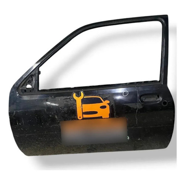 Porta Dianteira Esquerda Ford Courier 2011 2012 2013 Detalhe Dianteira Esquerdo Preto
