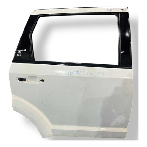 Porta Traseira Direita Fiat Freemont 2009 2010 2011 A 2018 Traseira Direito Branco
