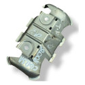 Suporte Maçaneta Externa Tras Direita Corsa 2008 90306412 Prateado Traseira