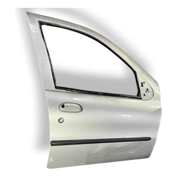 Porta Dianteira Direita Fiat Palio Adventure 2002 C/detalhe Dianteira Direito Prateado