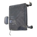 Encosto Banco Traseiro Esquerdo Gm  Blazer 2010 2011 2012 Preto
