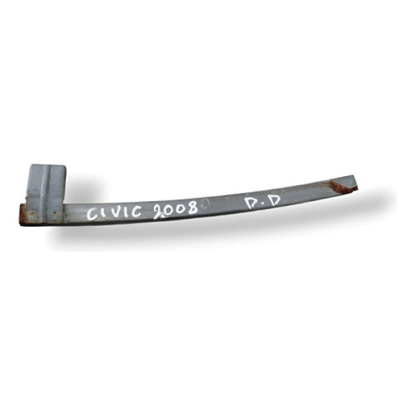 Guia Canaleta Vidro Dianteiro Direito Honda Civic Lxs 2008 Preto