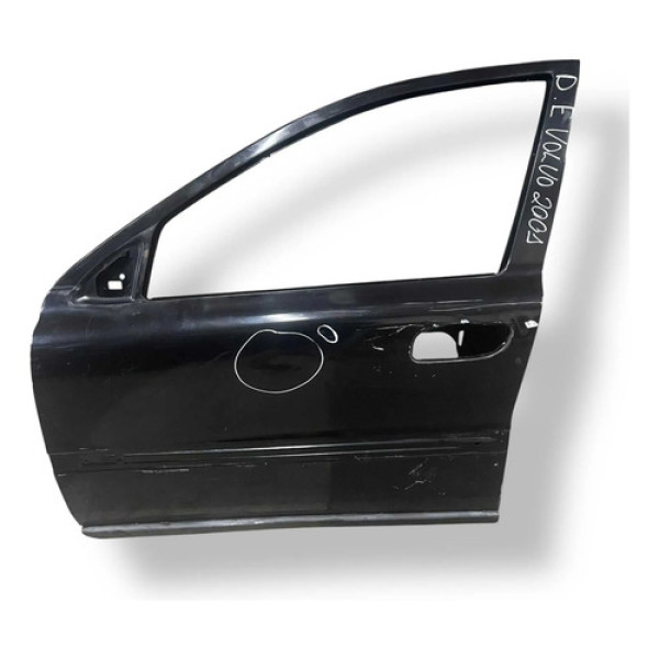 Porta Dianteira Esquerda Volvo S60 - 2001 2002 2003 Detalhe Dianteira Esquerdo Preta