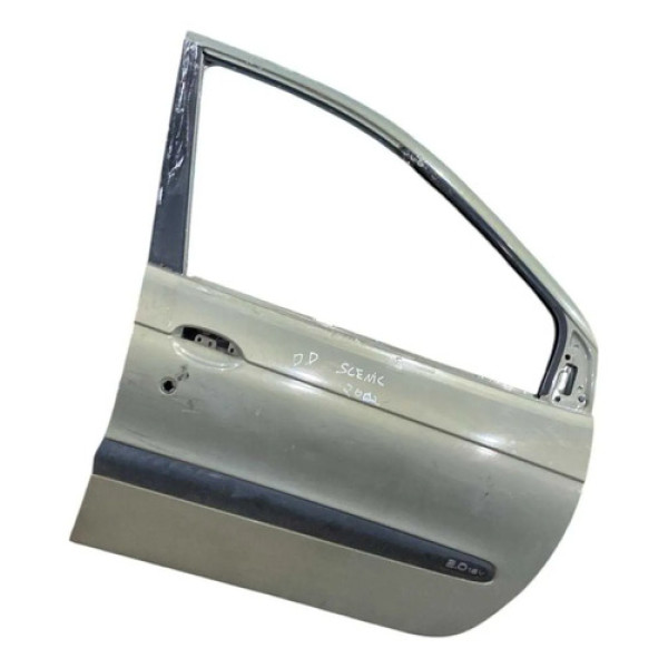 Porta Dianteira Direita Renault Scenic 2000 2001 2002 Dianteira Direita Prateado