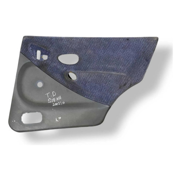 Forro Porta Traseira Direita Fiat Siena 1.0 - 2001 2002 2003 Azul E Cinza