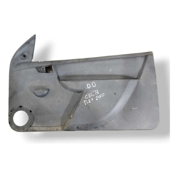 Forro Porta Dianteira Direita Chevrolet Celta 2011 93382844 Cinza