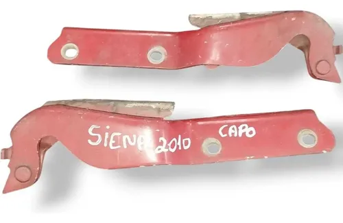 Par Braço Dobradiça Capô Fiat Siena 2008 2009 2010 2011 2012