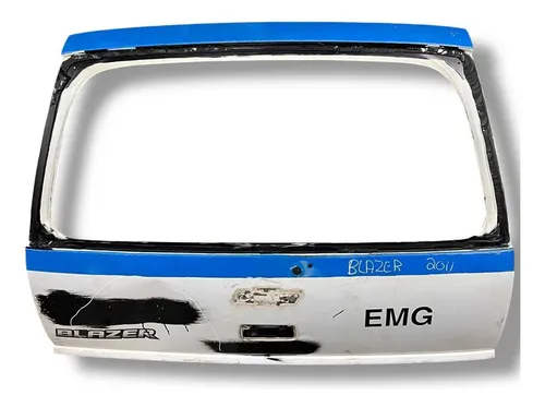 Tampa Traseira Porta Malas Chevrolet Blazer 2000 2001 A 2011 Branco