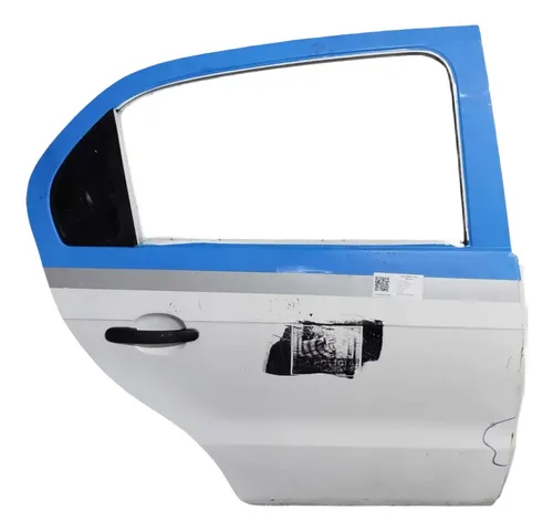 Porta Traseira Direita  Volkswagen Voyage 2014 Detalhe Traseira Direitaa Branco