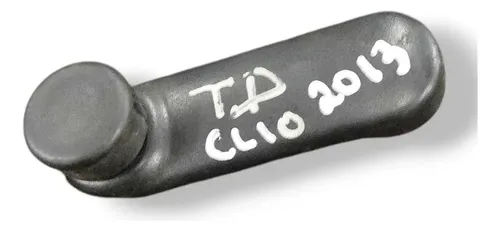 Manivela Vidro Traseiro Direito Renault Clio 2010 2011 2012 Preto