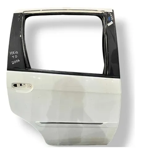 Porta Traseira Direita Fiat Idea 2006 2007 2008 2009 A 2016 Traseira Direito Branco