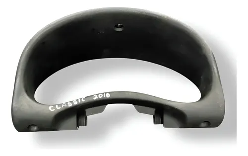 Moldura Painel Instrumentos Chevrolet Classic 2010 90387686 Prateado Classic