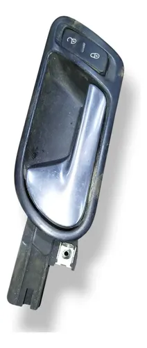 Maçaneta Interna Dianteira Esquerda Jetta 2007 1k1837113 Prateado Dianteira