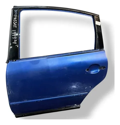 Porta Traseira Esquerda Volkswagen Passat 1997 1998 A 2005 Traseira Esquerdo Azul