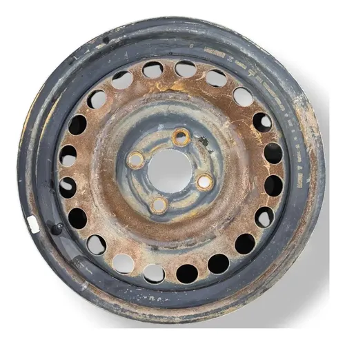Roda Ferro Aro 15 Nissan Tiida Preto