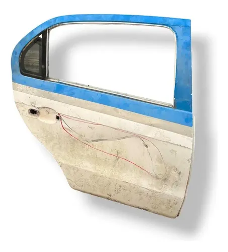 Porta Traseira Direita Voyage 2014/2015/2016 - Com Detalhe Traseira Direita Branco