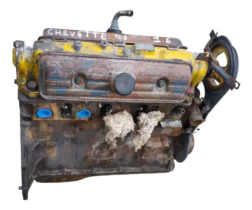 Motor Parcial Chevrolet Chevette 1.6 - 1978 1979 1980 Alcool