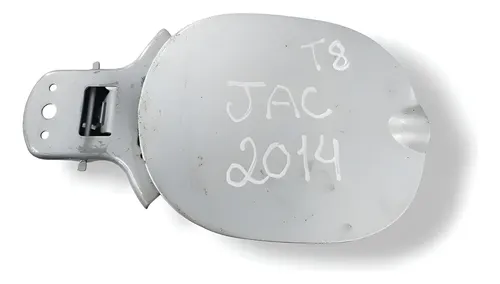 Portinhola Tampa Tanque Combustivel Jac  T8 2014 2015 Prateado