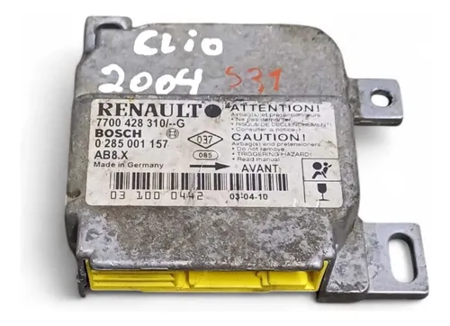 Modulo Central Air Bag Renault Clio 2000 A 2006 770428310