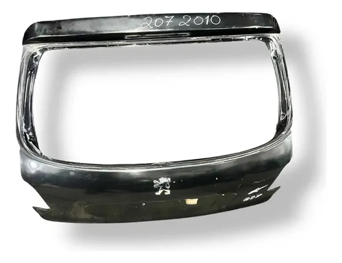 Tampa Traseira Porta Malas Peugeot 207 - 2009 2010 2011 2012 Preto